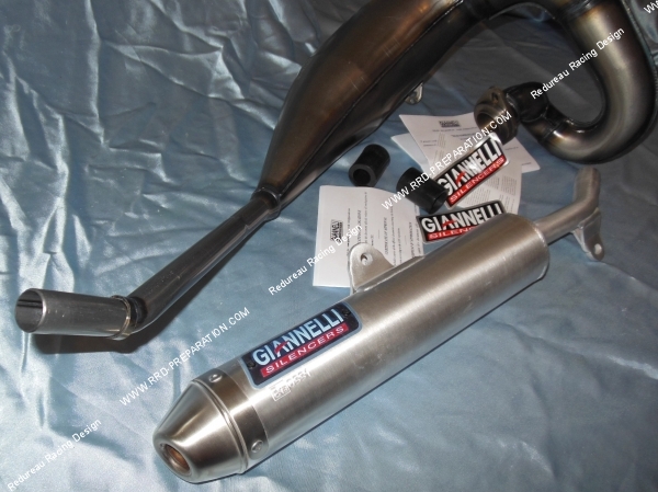 silencieux Pot d'échappement GIANNELLI pour YAMAHA DT R  X 125cc 2 temps 2004 a 2006