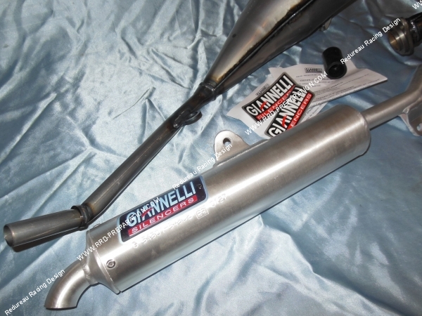 silencieux tube Pot d'échappement GIANNELLI pour YAMAHA DTR 125cc 2 temps moteur 4BL 1999 a 2001