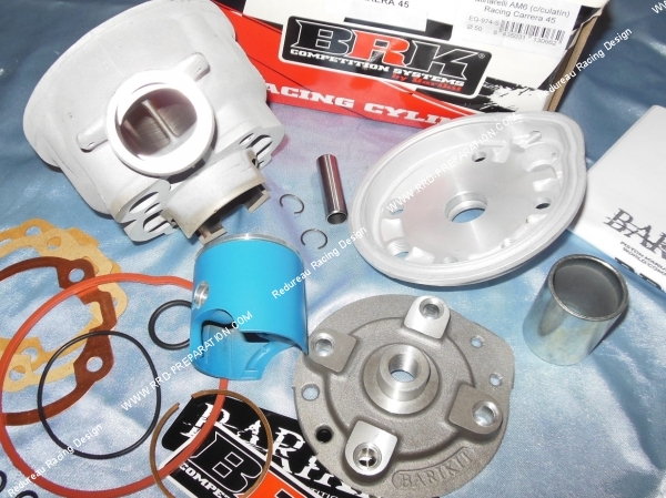 sortie échappement Kit 88cc BARIKIT BRK aluminium Ø50mm minarelli am6