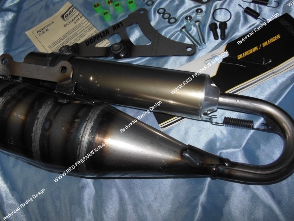 exit exhaust DOPPLER RR7 for Peugeot LUDIX, SPEEDFIGHT 3, NEW VIVACITY, JET FORCES