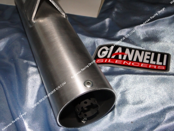 sortie silencieux giannelli aluminium suzuki ts tsx 50cc