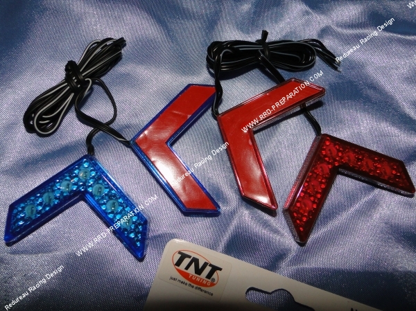 sous lampes led a coller tnt chevron chenillard