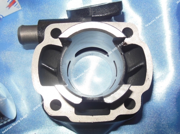 transferts Cylindre - piston sans culasse 50cc Ø40mm DR Racing fonte (axe de 10mm) minarelli horizontal liquide (nitro, aerox,...)