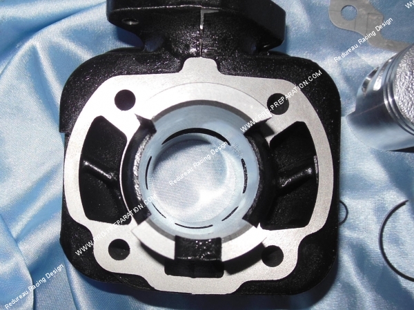 transferts Cylindre  piston 50cc sans culasse Ø40mm TEKNIX fonte pour scooter SYM Euro Jet
