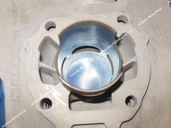 transferts Kit 70cc Ø44,5mm MALOSSI fonte pour moto HONDA MB 50, MT 50, MTX 50 et NSR 50 refroidissement par air