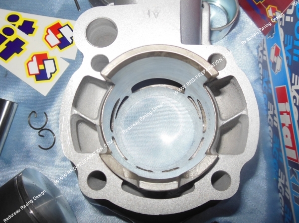 transferts Pack ITALKIT Racing 80cc Ø48mm pour mécaboite moteur minarelli am6