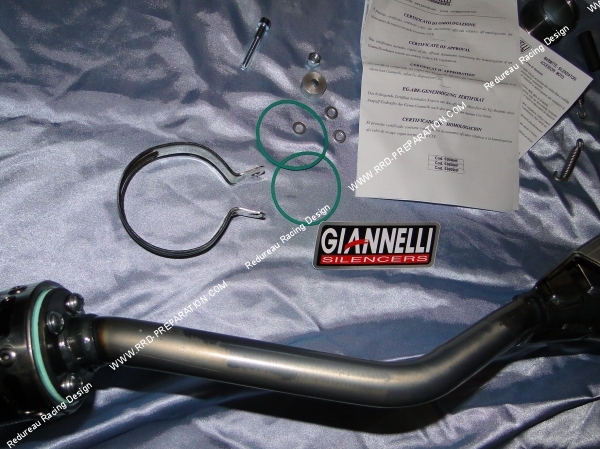 tube sortie visserie echappement giannelli cagiva mito 125cc