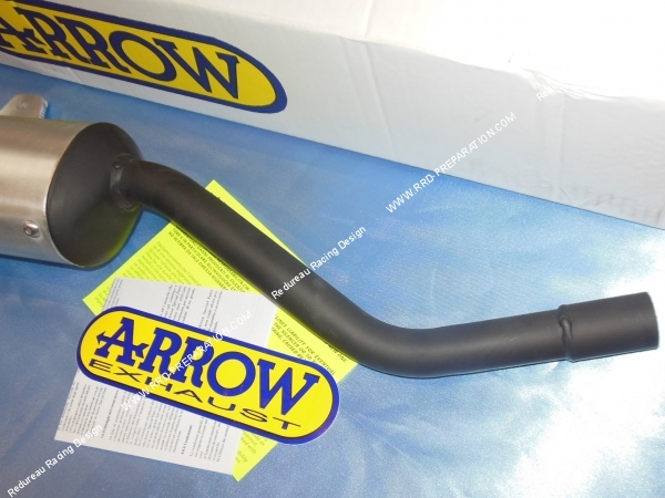 tube Silencieux seul d'échappement ARROW aluminium pour HONDA CRM 125cc 2 temps 1989 à 1998