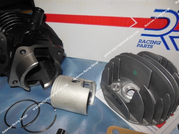 ensemble Kit haut moteur Ø47mm 75cc DR Racing fonte 10 transferts pour scooter VESPA