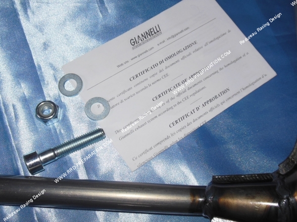 visserie Corps de pot d'échappement GIANNELLI pour LML STAR 125  150cc 4 temps