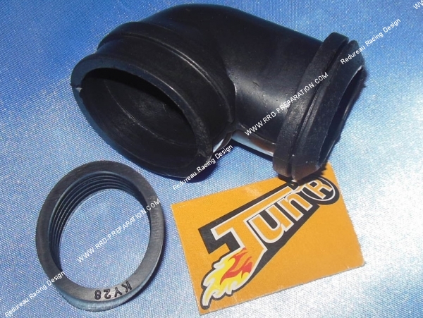 vu Adaptateur de filtre à air TUN'R coudé pour carburateur Ø28 a 35mm