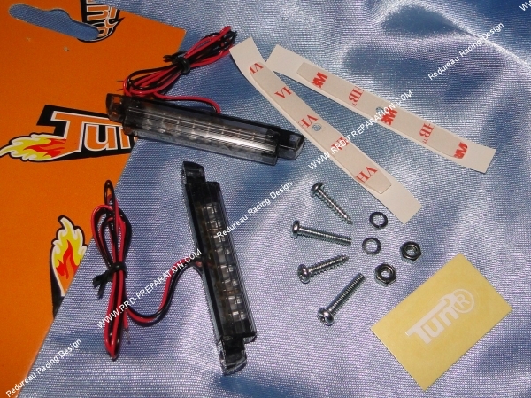 vue clignotants led tunr barrete universel