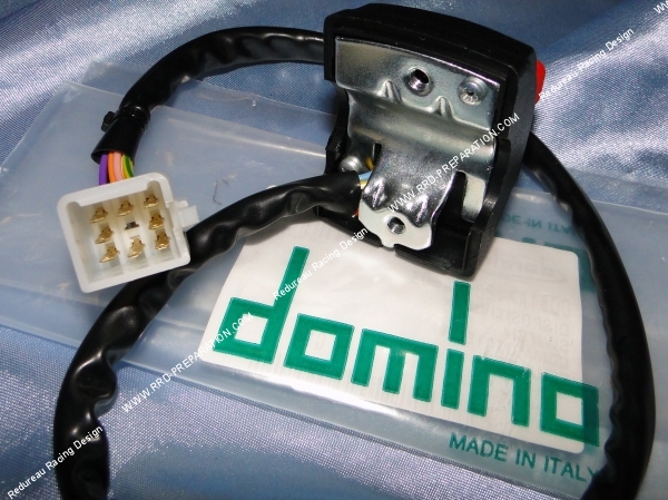 vue commodo commutateur domino gauche derbi senda drd xtrem racer