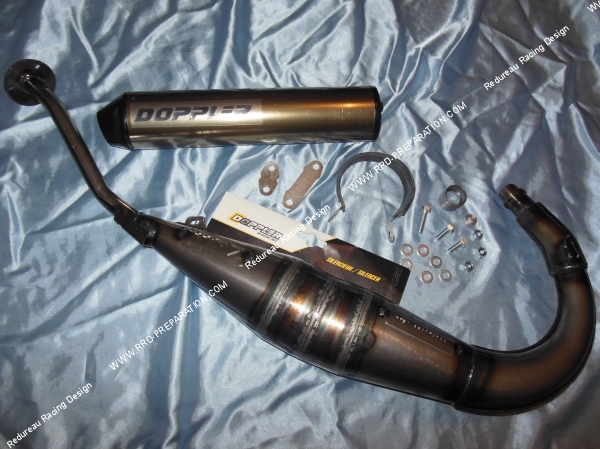 vue échappement DOPPLER WR7 pour APRILIA RS & TUONO 50cc de 1999 a 2006