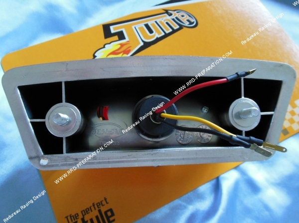 vue fixation Feu arrière pour booster MBK STUNT et YAMAHA SLIDER TUN'R Lexus