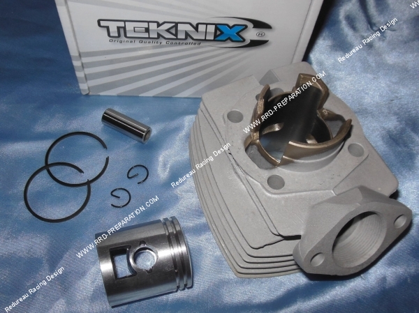 vue Kit 50cc aluminium air TEKNIX Bridé T3 sans joints Peugeot 103  Fox & Honda Wallaroo