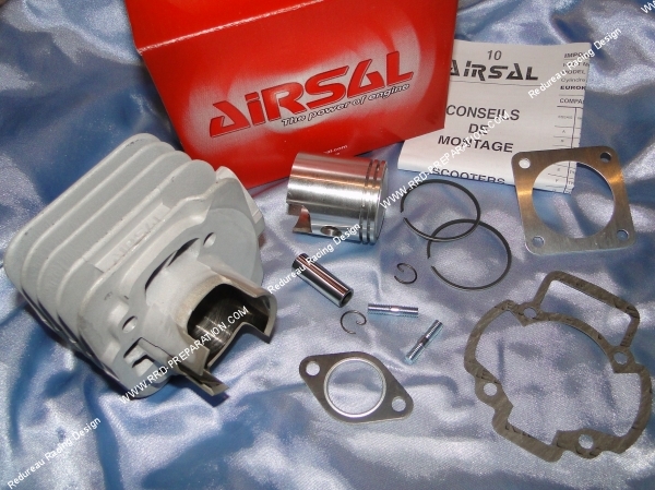 vue kit 70cc 47,6mm airsal luxe aluminium bi segment scooter piaggio air