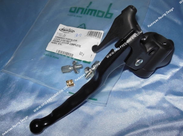 vue Levier frein gauche complet avec starter DOMINO pour Peugeot 103 SPX & RCX