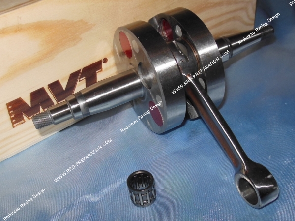 vue vilebrequin MVT CARRERA course 40mm pour mécaboite moteur DERBI euro 1 & 2 sauf GPR
