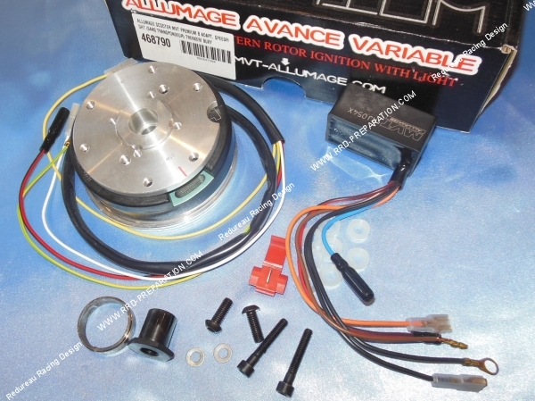 vue Allumage MVT PREMIUM rotor interne avec éclairage pour Peugeot TREKKER, SPEEDFIGHT, BUXY