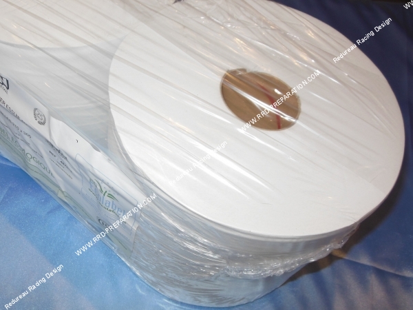 vue Bobines papier essuie main blanc CGN en rouleau de 300M