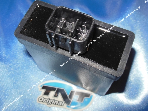 vue Boitier CDI TNT pour allumage scooter minarelli booster, ovetto, nitro, stunt après 2003