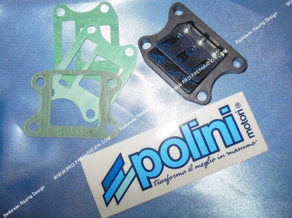 vue Boite à clapets compétition POLINI scooter Peugeot, Honda...