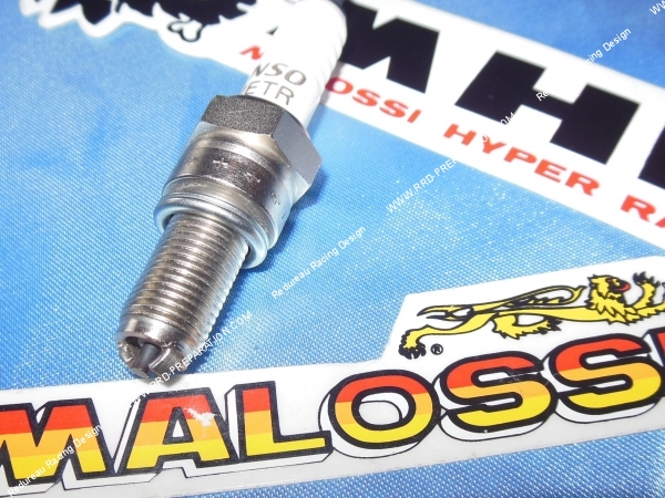 vue bougie culot long MALOSSI MHR by DENSO U31 ETR compétition (indice froid)