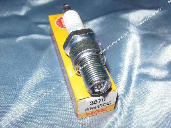 vue Bougie culot long NGK BR9ECS (indice moyen froid)