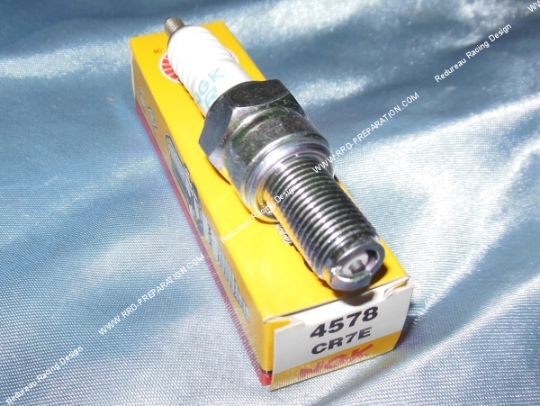 vue Bougie culot long NGK CR7E (indice chaud)