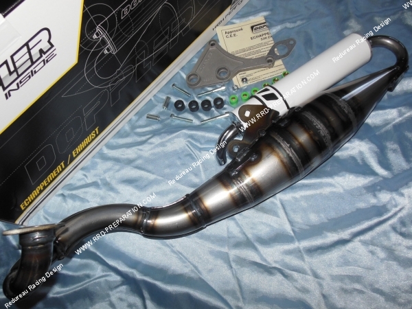 vue échappement DOPPLER S3R EVOLUTION pour Peugeot LUDIX, SPEEDFIGHT 3, NEW VIVACITY, JET FORCE
