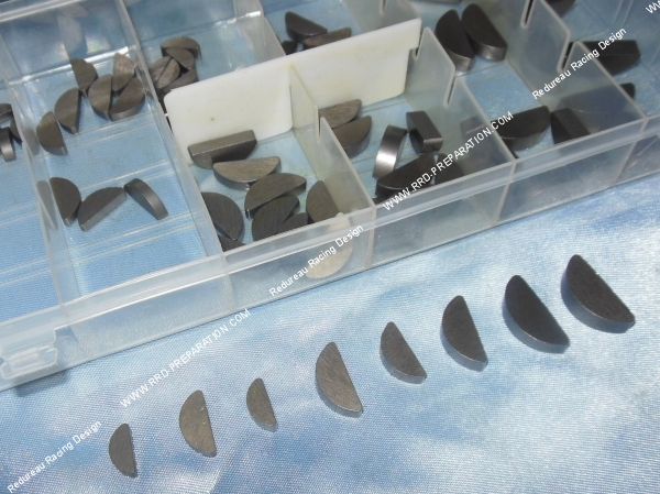 vue Coffret de 80 clavettes  demi-lune ACSUD