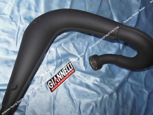vue Corps d'échappement seul GIANNELLI pour YAMAHA DT R 50cc 2 temps 1982 à 1989
