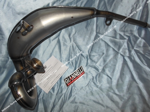 vue Corps d'échappement seul GIANNELLI pour YAMAHA DTR moteur 4BL 1999 a 2001 125cc