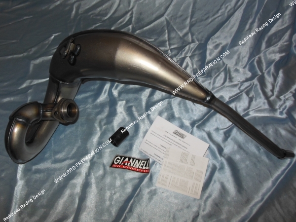 vue Corps d'échappement seul GIANNELLI pour YAMAHA DT R / X 2004 a 2006 125cc
