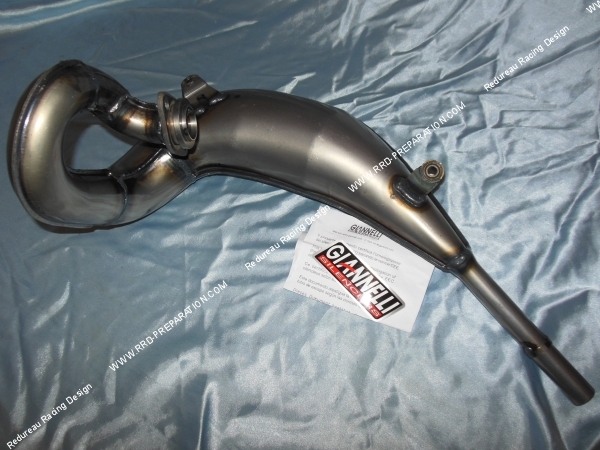 vue Corps d'échappement seul GIANNELLI pour YAMAHA TDR moteur 4FU 1998 à 2001 125cc