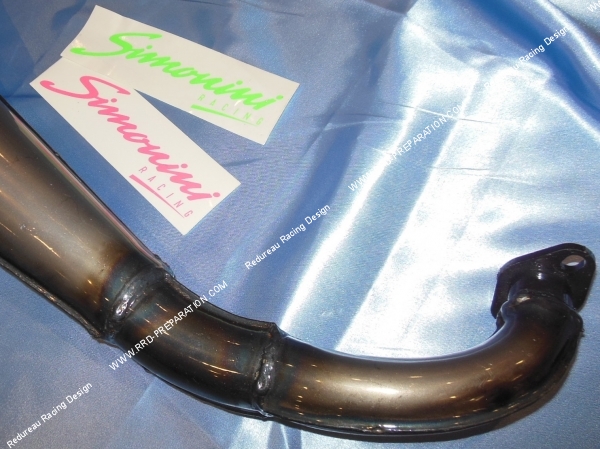 vue corps Pot d'échappement SIMONINI Racing pour PUCH Maxi 50...