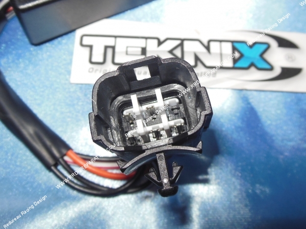 vue cosse Boiter CDI type origine TEKNIX pour allumage origine sur mécaboite 50cc CPI Sm  Sx