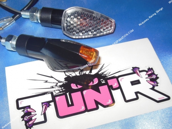 vue Clignotants TUN’R INDICATOR couleurs au choix homologué universel