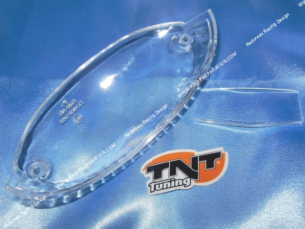 vue Cabochon feu arrière transparent TNT pour scooter PEUGEOT LUDIX