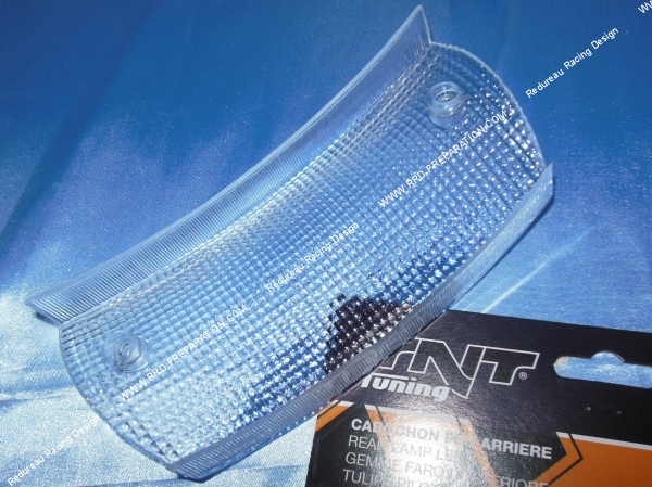 vue Cabochon feu arrière transparent TNT pour scooter PEUGEOT LUDIX