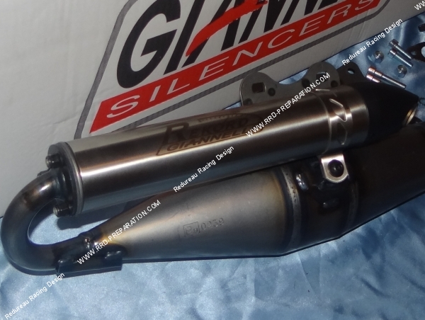 vue cartouche Pot d'échappement GIANNELLI REKORD pour KEEWAY, CPI,...