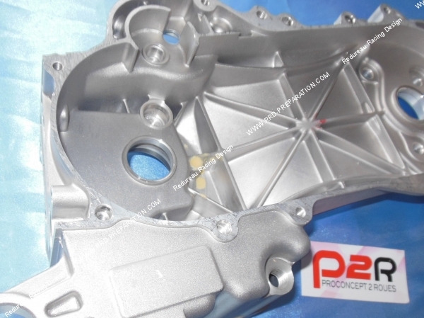 vue Carter moteur P2R côté variation pour scooter KYMCO AGILITY, PEUGEOT v-clic, scooter chinois 4 temps 10 pouces