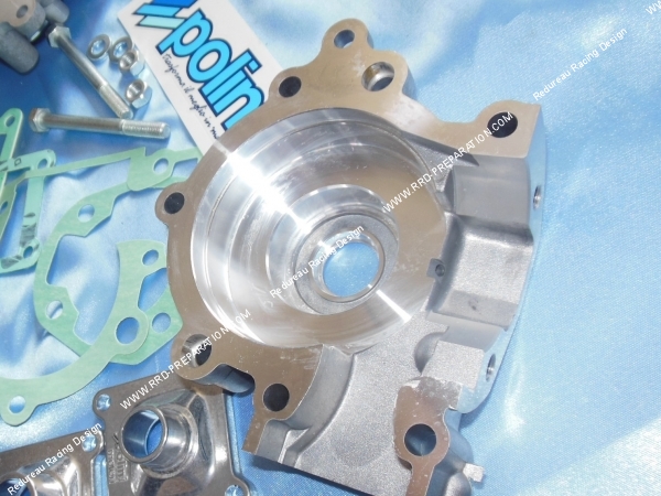 vue Carters moteur POLINI (avec pipe, clapets, joints...) pour MBK 51, motobecane av10