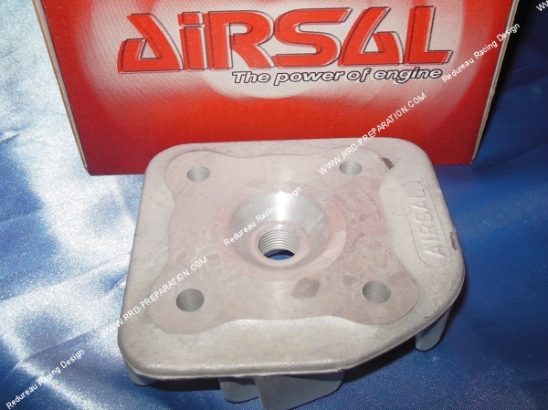vue Culasse Ø40mm pour kit 50cc AIRSAL T6 aluminium sur minarelli horizontal air (Ovetto, neo's...)