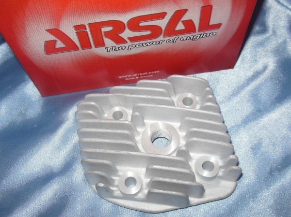 vue Culasse Ø47,6mm pour kit 70cc AIRSAL T6 aluminium sur minarelli horizontal air (Ovetto, neo's...)