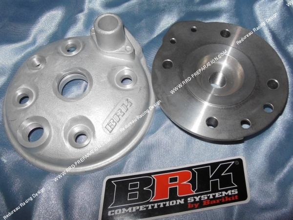 vue Culasse à plot complète Ø50mm pour kit 88cc BARIKIT BRK aluminium course 45mm sur minarelli am6