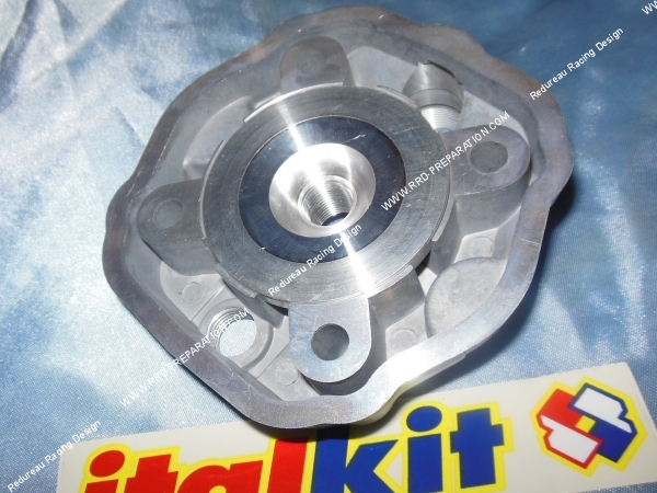 vue Culasse à plot complète pour kit 50cc ITALKIT aluminium DERBI euro 1 & 2