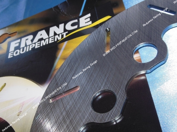 vue Disque de frein avant FRANCE EQUIPEMENT Ø220mm pour SUZUKI RMX et SMX