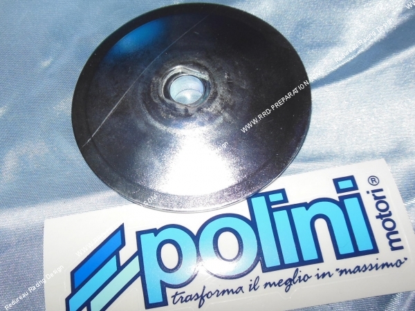 vue Demi poulie fixe POLINI pour variateur POLINI sur cyclomoteurs PIAGGIO Ciao, Si, Grillo...